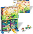 RAVENSBURGER Puzzle&Play: Dobrodružství v džungli 2x24 dílků