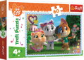 TREFL Puzzle 44 koček: Hra s kamarády 60 dílků