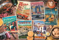TREFL Puzzle Cesty po Evropě 1500 dílků