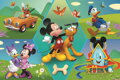 TREFL Puzzle Super Shape XXL Mickey Mouse: Zábava 60 dílků