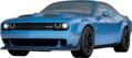 RAVENSBURGER 3D puzzle Dodge Challenger SRT Hellcat Widebody 163 dílků
