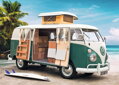 RAVENSBURGER Puzzle Obytný vůz Volkswagen T1 1000 dílků