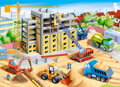 CASTORLAND Puzzle Velké staveniště 70 dílků