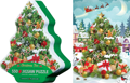 EUROGRAPHICS Puzzle v plechové krabičce Vánoční stromeček 550 dílků