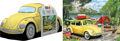 EUROGRAPHICS Puzzle v plechové krabičce Volkswagen Brouk v kempu 550 dílků