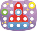 TREFL Primo Mozaika Baby Color Sorter