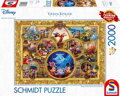 SCHMIDT Puzzle Koláž: Mickey a Minie 2000 dílků