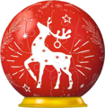 RAVENSBURGER Puzzleball Vánoční ozdoba červená 54 dílků
