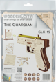 WOODEN CITY 3D puzzle Pistole Guardian GLK-19, 30 dílů