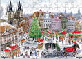 GALISON Puzzle Adventní kalendář: 12 vánočních dnů 12x80 dílků