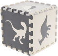 Matadi Pěnové puzzle šedé Dinosauři (28x28)