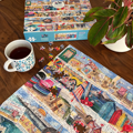 GIBSONS Puzzle Lehátka a oslíci 1000 dílků