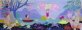 DJECO Panoramatické puzzle Jezero 100 dílků