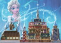 RAVENSBURGER Puzzle Disney Castle Collection: Elsa 1000 dílků