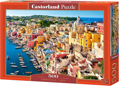 CASTORLAND Puzzle Přístav Corricella, Itálie 500 dílků