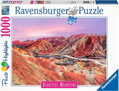 RAVENSBURGER Puzzle Dechberoucí hory: Duhové hory, Čína 1000 dílků