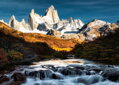 RAVENSBURGER Puzzle Dechberoucí hory: Mount Fitz Roy, Patagonie 1000 dílků