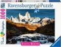RAVENSBURGER Puzzle Dechberoucí hory: Mount Fitz Roy, Patagonie 1000 dílků