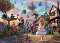 RAVENSBURGER Puzzle Kouzelný cirkus 1000 dílků