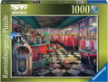 RAVENSBURGER Puzzle Opuštěná místa: Chátrající bistro 1000 dílků