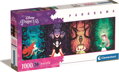 CLEMENTONI Panoramatické puzzle Disney princezny 1000 dílků