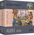TREFL Wood Craft Origin puzzle Starožitnictví 1000 dílků