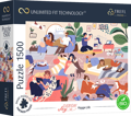 TREFL Puzzle UFT Everyday Joy: Pohodový život 1500 dílků