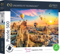 TREFL Puzzle UFT Romantic Sunset: Kappadokie, Turecko 500 dílků