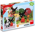 DINO Puzzle Bing si hraje 3x55 dílků