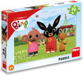 DINO Puzzle Bing na zmrzlině 24 dílků