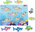 TREFL Dřevěná vkládačka Baby Shark
