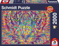 SCHMIDT Puzzle Divokost v tygřím srdci 2000 dílků
