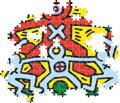 CLEMENTONI Puzzle Novo Art Series: Keith Haring 1000 dílků