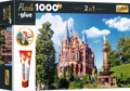 TREFL Sada 2v1 puzzle Zámek Drachenburg v Siebengebirge, Německo 1000 dílků s lepidlem
