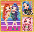 TREFL Puzzle Rainbow High MEGA PACK 10v1