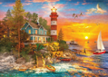 GIBSONS Puzzle Maják na ostrově 500 dílků