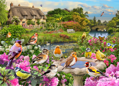 GIBSONS Puzzle Zpěv ptáků u potoka 1000 dílků