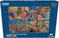 GIBSONS Puzzle Školní den 4x500 dílků