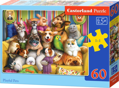 CASTORLAND Puzzle Hraví mazlíčci 60 dílků
