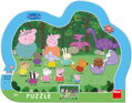 DINO Puzzle Prasátko Pepina 25 dílků