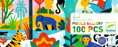 DJECO Panoramatické puzzle Džungle 100 dílků