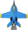 METAL EARTH 3D puzzle F,A-18 Super Hornet - Blue Angels (ICONX)