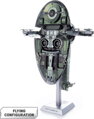 METAL EARTH 3D puzzle Star Wars: Boba Fett's Starfighter (ICONX)