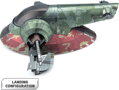 METAL EARTH 3D puzzle Star Wars: Boba Fett's Starfighter (ICONX)