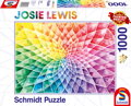 SCHMIDT Puzzle Barevná květina 1000 dílků