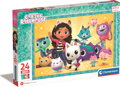 CLEMENTONI Puzzle Gábinin kouzelný domek MAXI 24 dílků