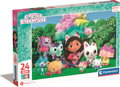 CLEMENTONI Puzzle Gábinin kouzelný domek: Na zahradě MAXI 24 dílků