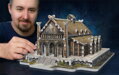 WREBBIT 3D puzzle Pán prstenů: Zlatá síň Edoras 445 dílků