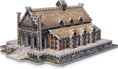 WREBBIT 3D puzzle Pán prstenů: Zlatá síň Edoras 445 dílků