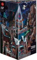 HEYE Puzzle Strašidelný hrad 2000 dílků